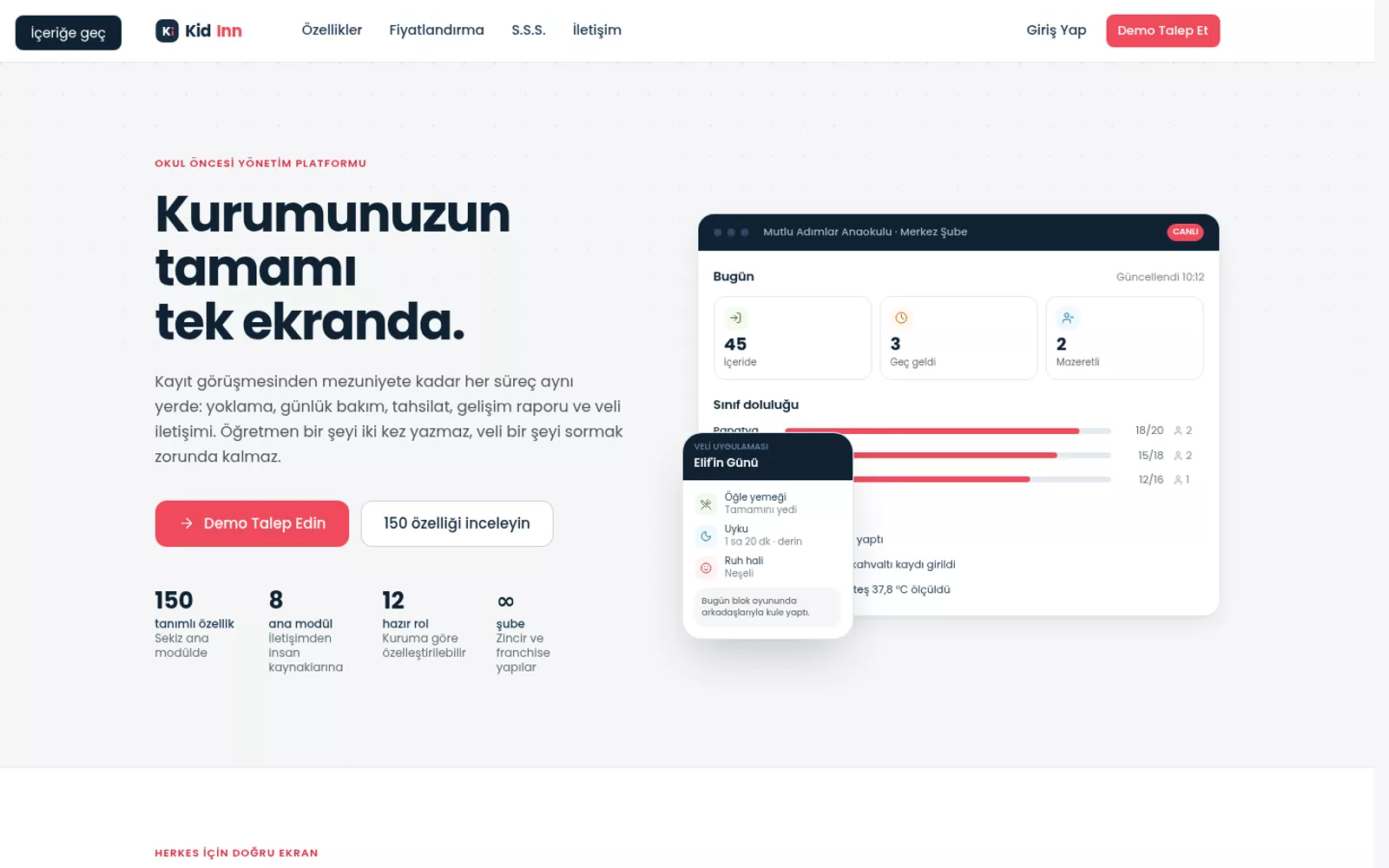 Kidinn ekran görüntüsü